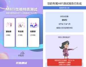 MBTI十六型人格职业性格测试源码完整版-源工坊源码站